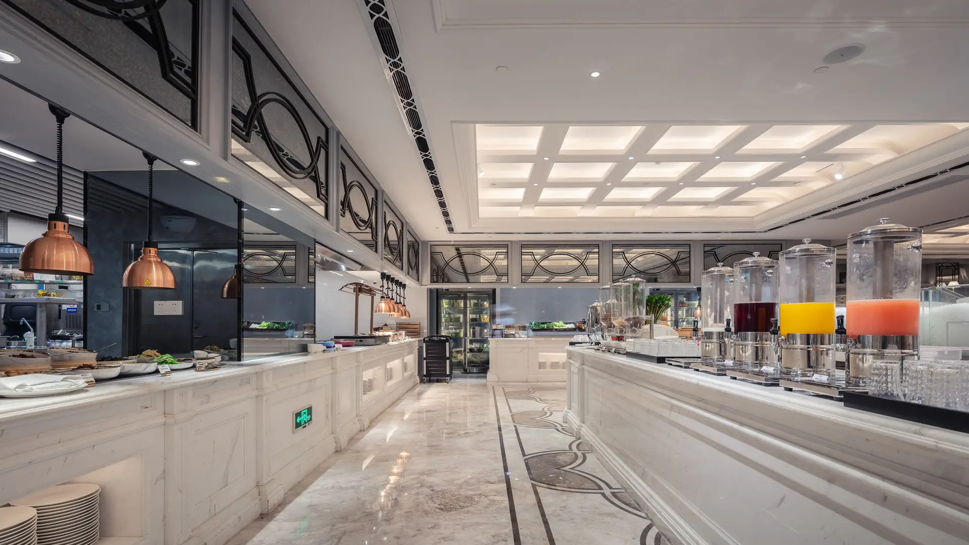 The Bistro casual dining area